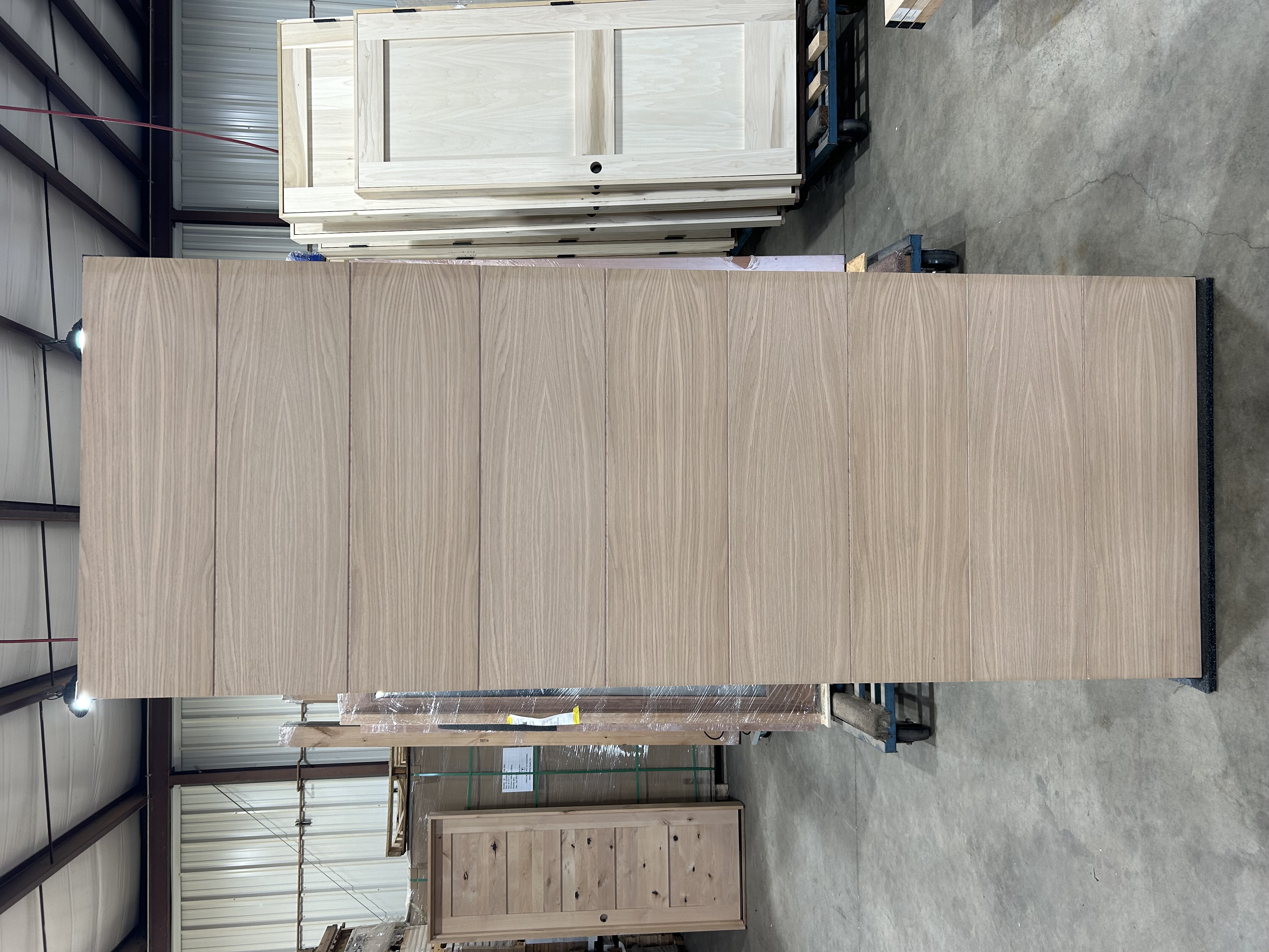 CL-D Panel Horizontal Modern Whiteoak