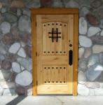 building remodel front wood door