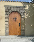 wood door in San Antonio