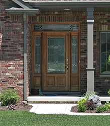 exterior wood doors for single family homes