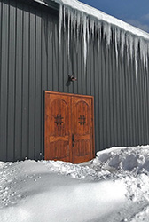 icicle over doors