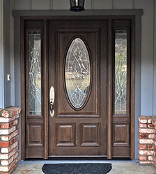 Oval Glass Replacement Door