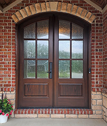 Arched Farmhouse Front Door