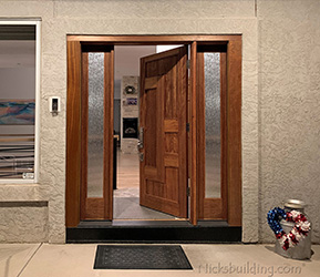 Arcadia Door with Active and Venting Sidelights