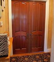 Interior Mahogany Doors 4 panel