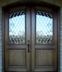 DeVille style wood door