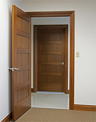 interior wood doors for commercial office