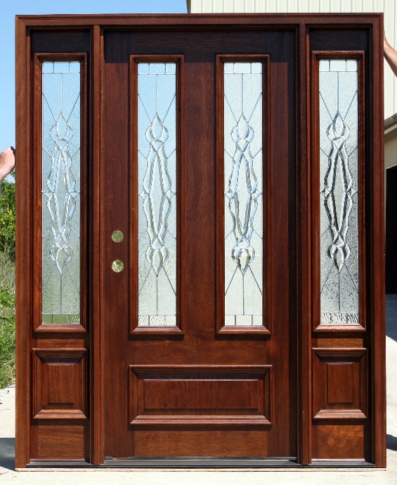 Clearance Doors with 2 Sidelights at Discount Prices