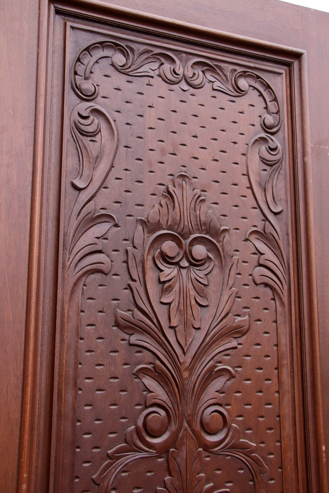 doors carved door cl mahogany exterior wood single prehung freight cl500 nicksbuilding clearance discount