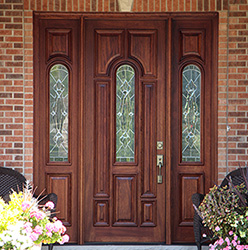 solid mahogany entry doors vs fiberglass doors