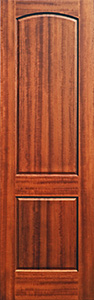 2 Panel Interior Mahogany Doors