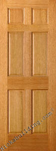 Oak Doors, Interior Oak Doors six Panel