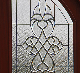 Arched Top Door Glass for the Brussels Door