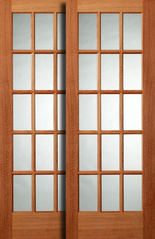 2 Panel Handcrafted Bypass Wooden Sliding Closet Door HSSB- 0009